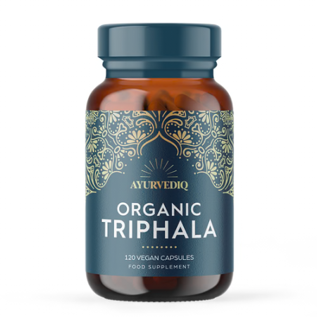 Ayurvediq Organic Triphala 120 capsules