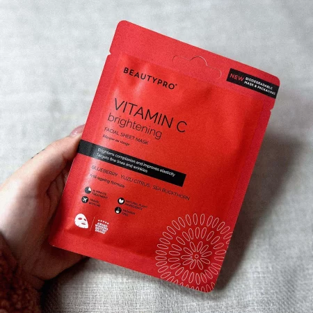 Beauty Pro Vitamin C Brightening Face Mask