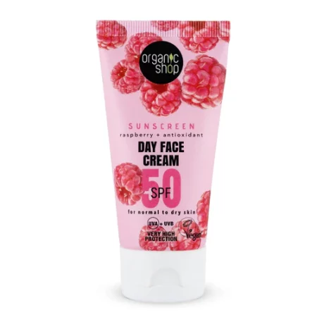 Organic Shop Day Face Cream SPF 50 for normal to dry skin