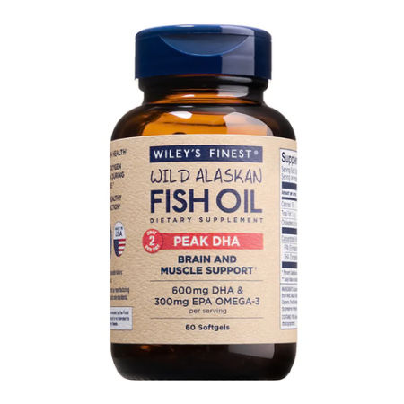 Wiley’s Peak DHA 60 capsules