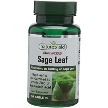 Natures Aid Sage Leaf 90 Tabs