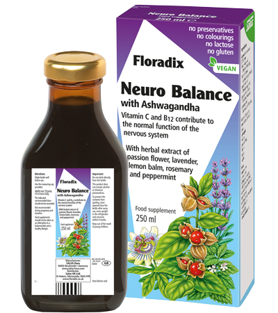Floradix Neuro Balance with Ashwagandha 250ml