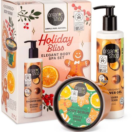 Organic Shop Holiday Bliss Elegant Body Spa Set