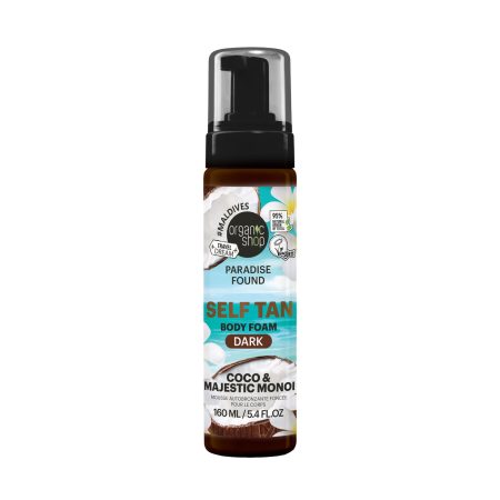 Organic Shop Self Tan Foam Dark 160ml