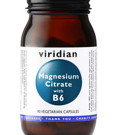 Viridian Magnesium Citrate/B6 90 Caps
