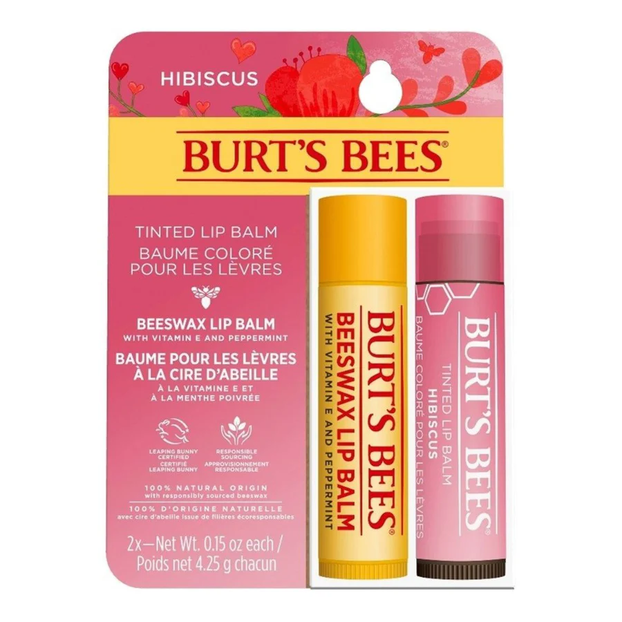 Burt's Bees Tinted Lip Balm Duo