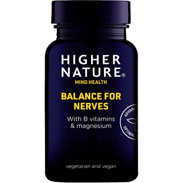 Higher Nature Balance For Nerves 90 Capsules