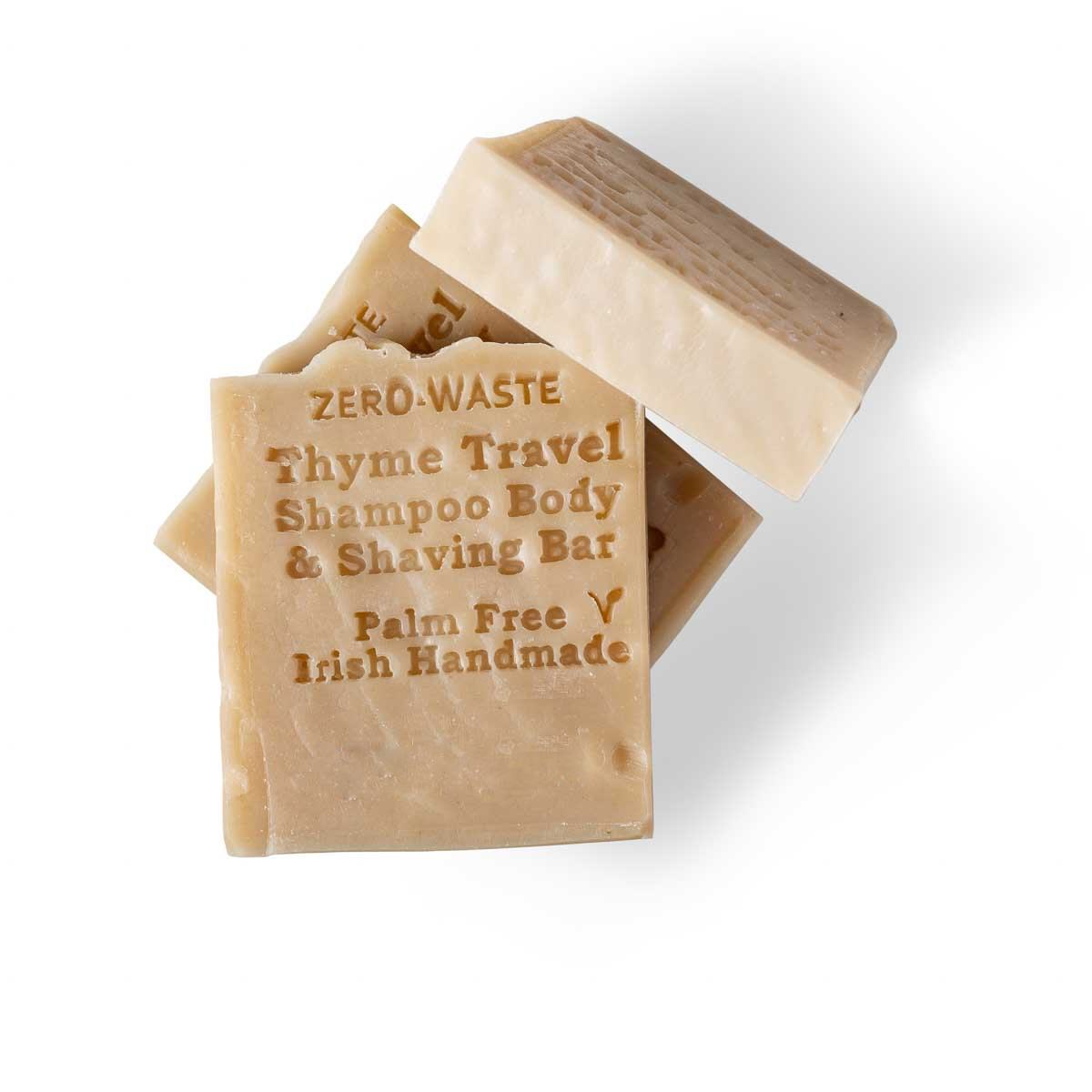 Palm Free Irish Soap Shampoo & Body Bar Thyme Travel