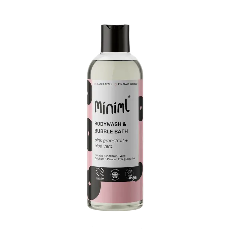 Miniml Pink Grapefruit & Aloe Vera Bodywash 500ml