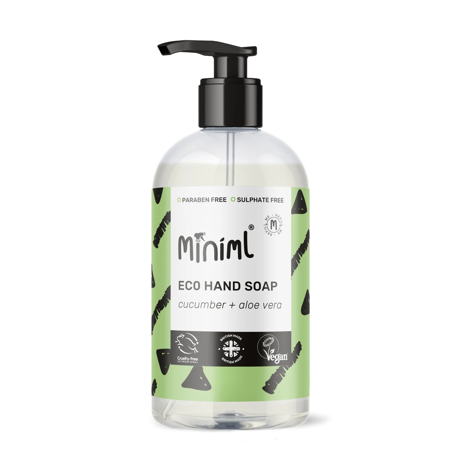 Miniml Cucumber & Aloe Vera Hand Soap 500ml