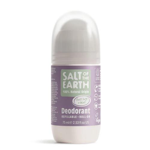 Salt of the Earth Clary Sage & Mint Roll On 75ml