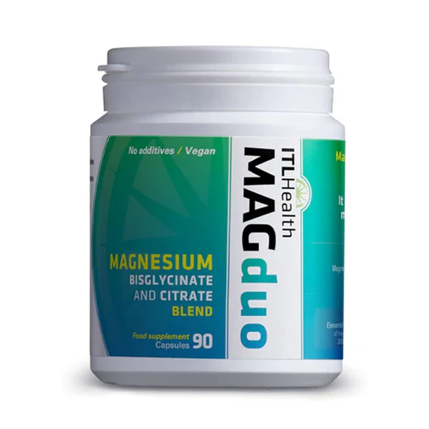 ITL Health Magnesium Bisglycinate and Citrate MAGduo 90 capsules