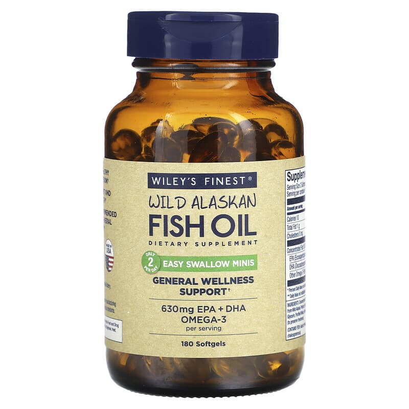 Wiley’s Fish Oil Minis 180 capsules