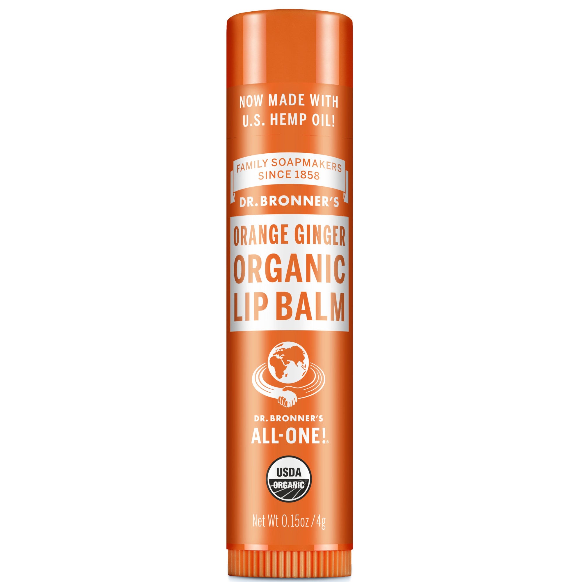 Dr Bronner Organic Ginger Lip Balm